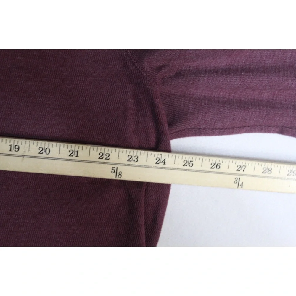 Banana Republic Men Red Sweatshirt Long Sleeve Crew Neck Size XL